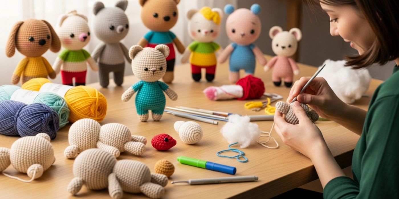 Amigurumi Sculpting_ How to Shape and Stuff Like a Pro