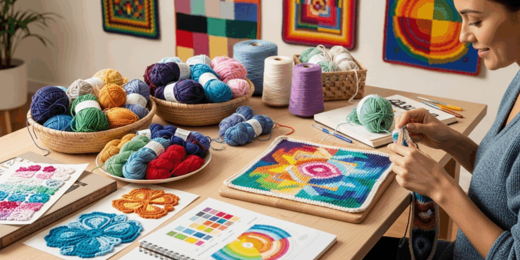 Colorwork Crochet_ Intarsia and Tapestry Techniques