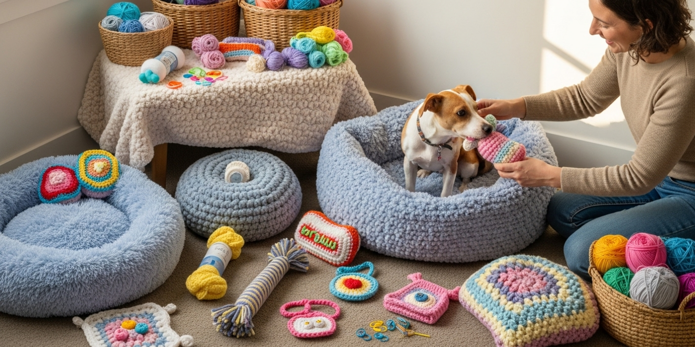 Crochet for Pets_ Cozy Beds and Fun Toy Patterns