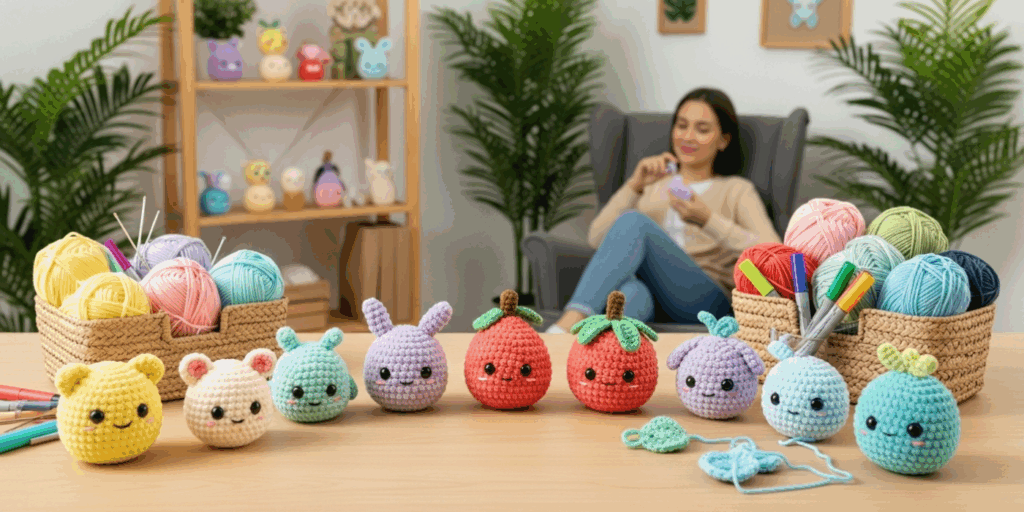 Cute Crochet Amigurumi_ Fun and Cuddly Toy Patterns