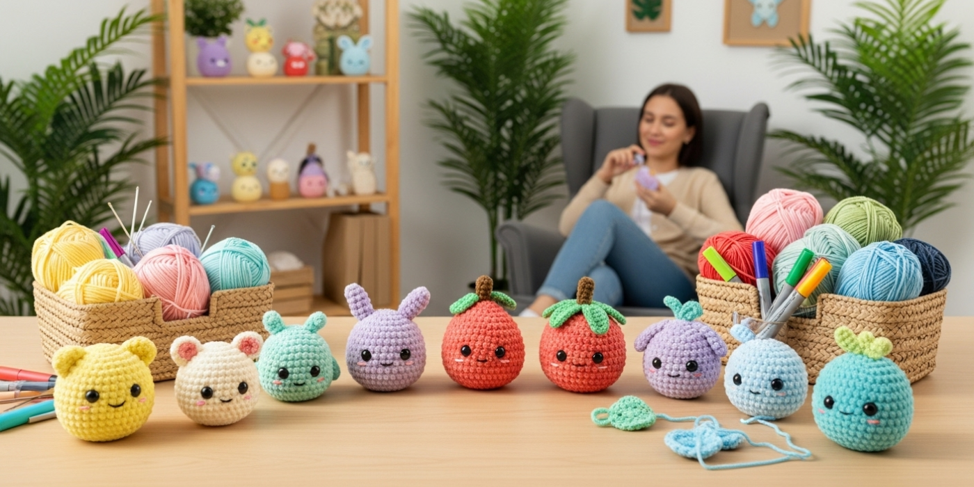 Cute Crochet Amigurumi_ Fun and Cuddly Toy Patterns