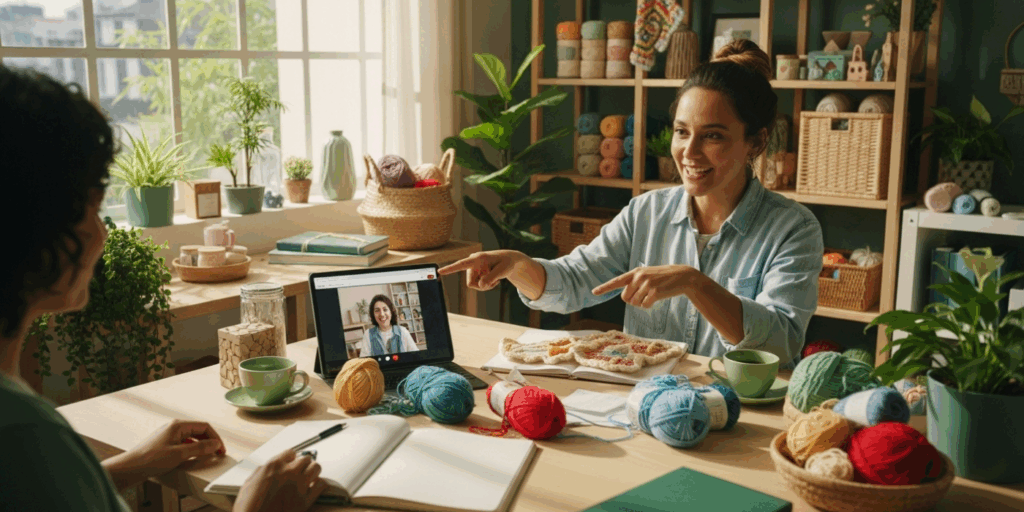 Finding Community_ Connecting with Crocheters Online and Offline