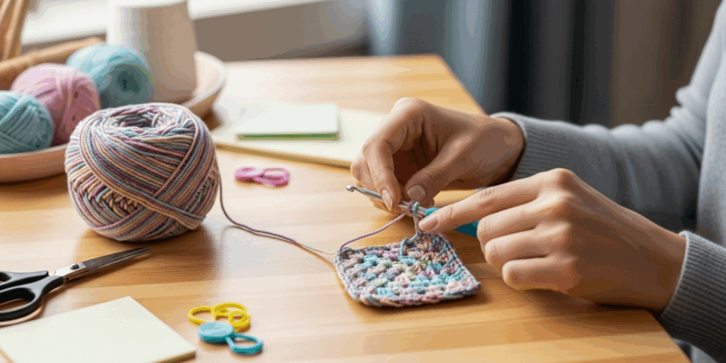 Granny Square for Beginners_ Easy Step-by-Step Guide
