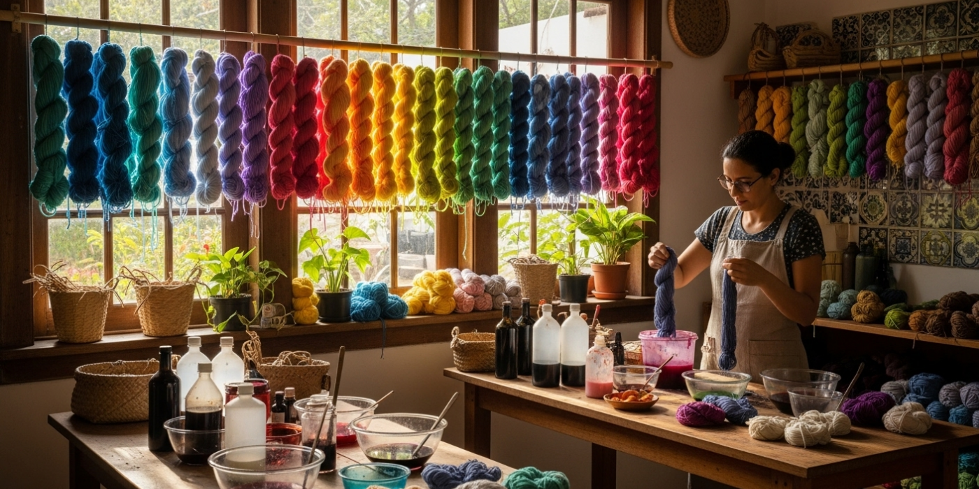 Hand-Dyed Yarn Finds_ Exploring Indie Yarn Dyers