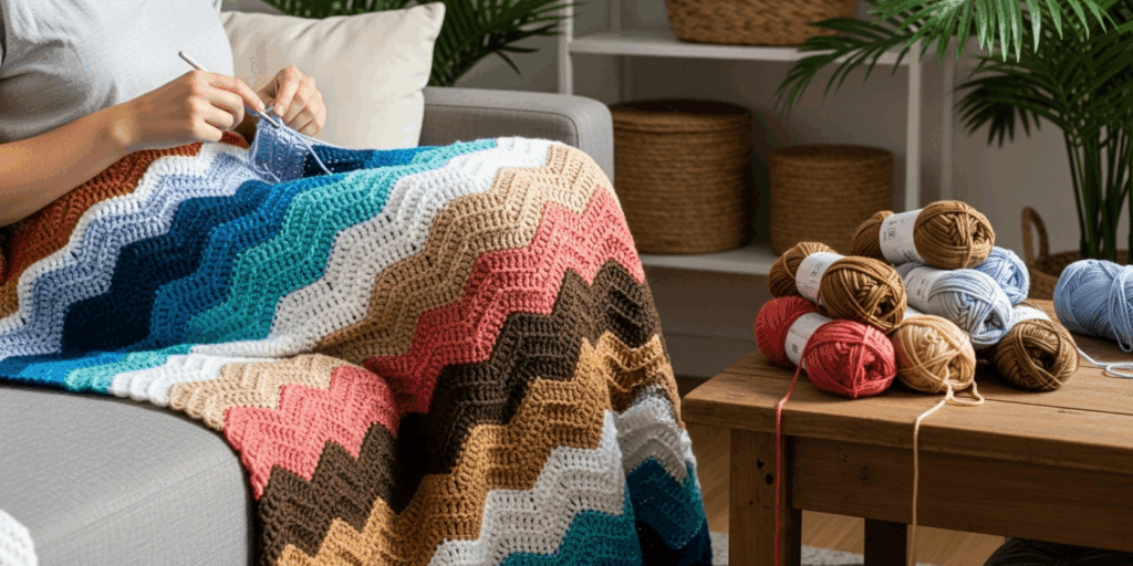 Mid-Level Magic_ The Ripple Blanket (aka the Wave Blanket)