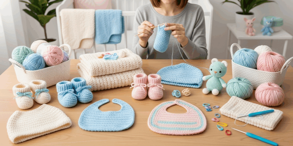 Must-Have Crochet Baby Items (And How to Start Making Them)