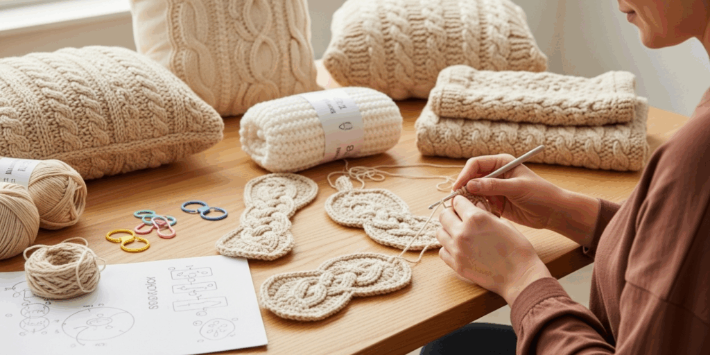 Simple Cable Patterns to Start With (And Where to Use Them)