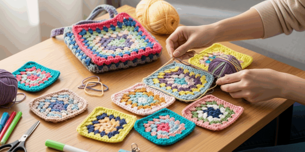 Turning Squares Into Something Real_ Blankets, Bags & Beyond