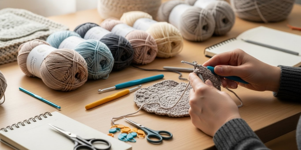 Choose the Right Hook and Yarn—And Stick With Them