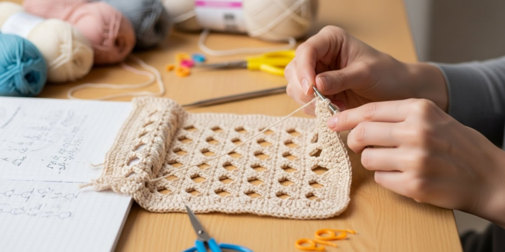 Creating Even Edges in Crochet_ Tips for Beginners
