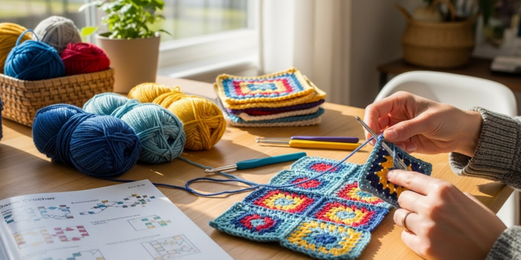 How Mosaic Crochet Works_ The Basic Concept