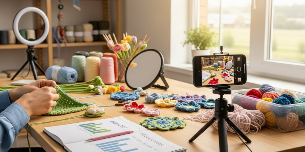 Leveraging Instagram Reels and TikTok for Crochet Business Growth