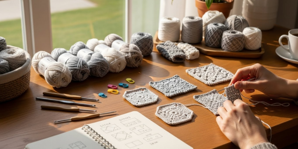 The Building Blocks of Minimalist Crochet