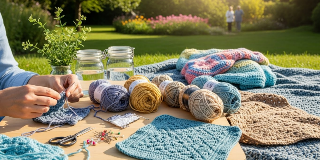 Yarn, Stitches, and Care_ Outdoor Crochet Best Practices