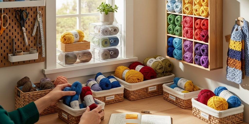 Yarn Storage Solutions for Small Spaces