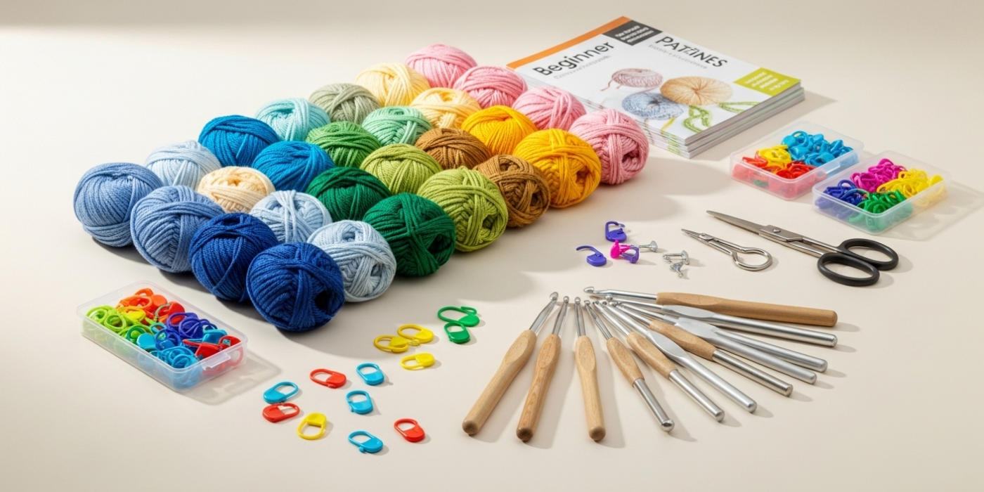 Complete Guide to Crochet Supplies Every Beginner Should Have