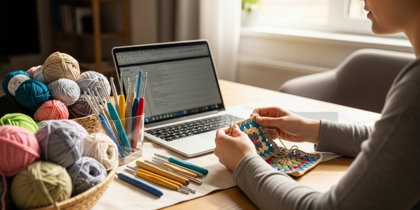 Complete Guide to Starting a Crochet Business From Home