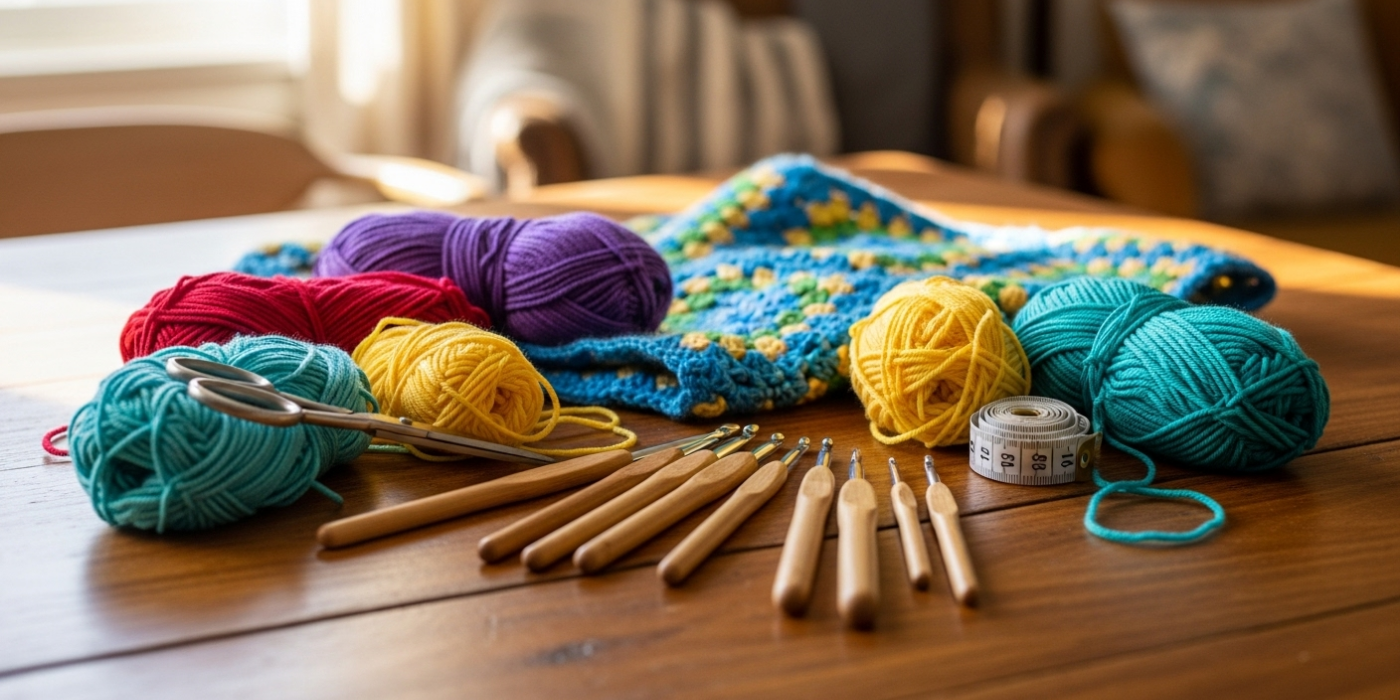 How to Crochet Your First Project Step by Step