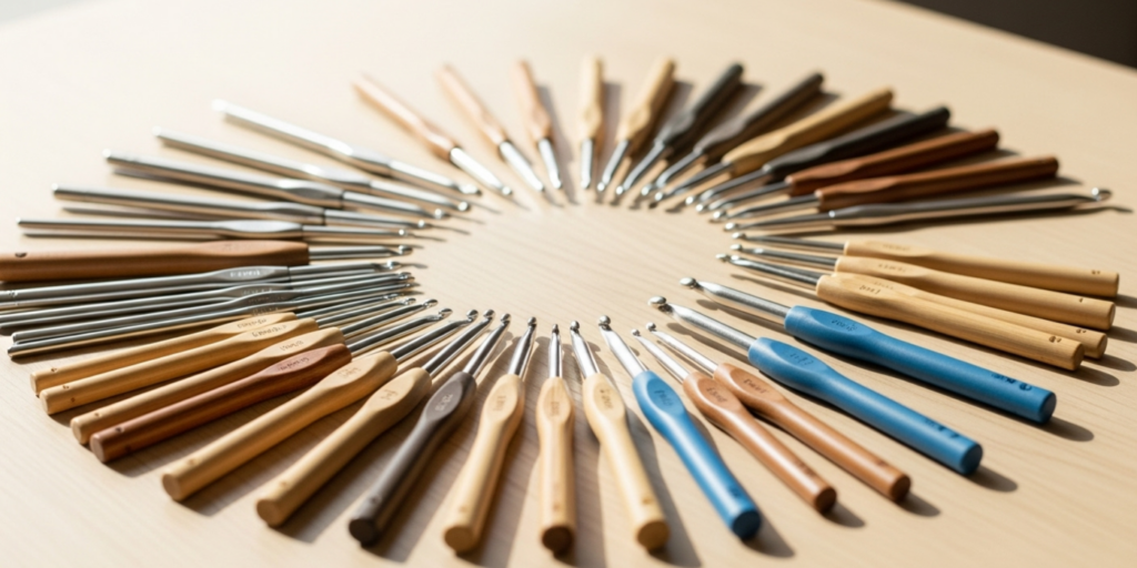 How to Select Crochet Hooks and Knitting Needles Correctly