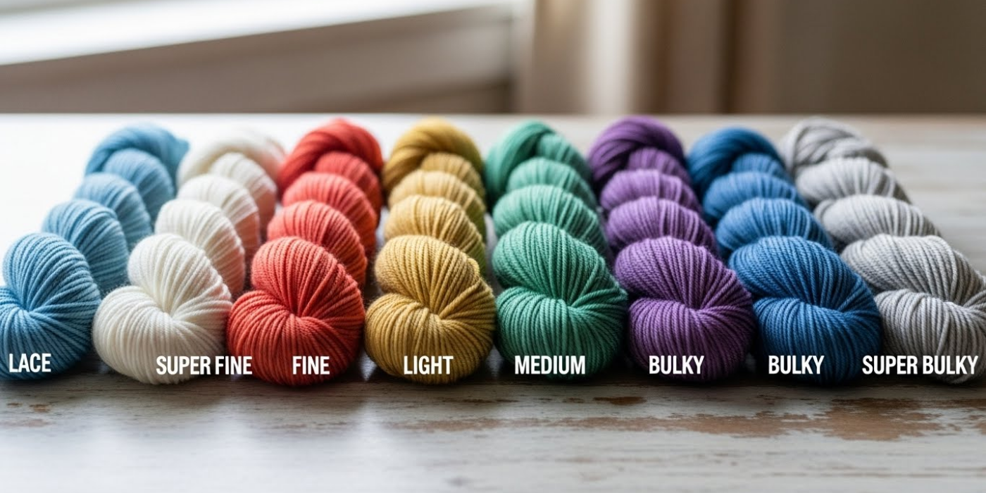 The Universal Yarn Weight System (US Standard) The Universal Yarn Weight System (US Standard)